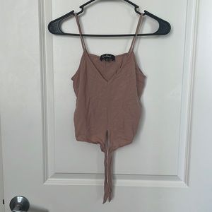 Lulu’s Tie Front Tank Top